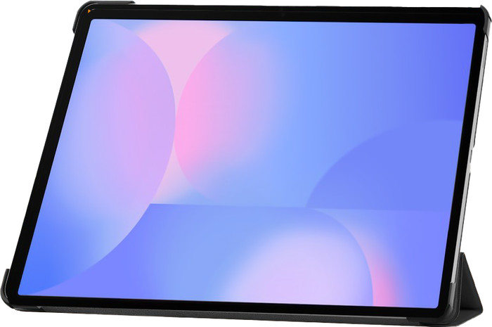 Just in Case Samsung Galaxy Tab S10 FE Plus TriFold Book Case Noir avant