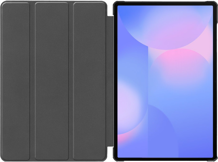 Just in Case Samsung Galaxy Tab S10 FE Plus TriFold Book Case Noir avant