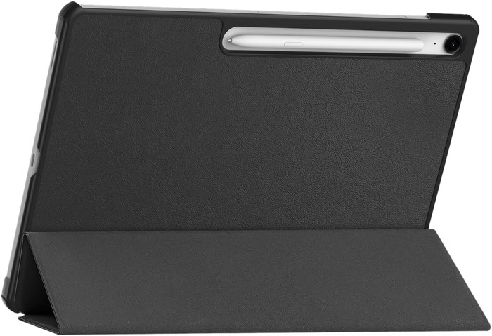 Just in Case Samsung Galaxy Tab S10 FE Plus TriFold Book Case Noir côté droit