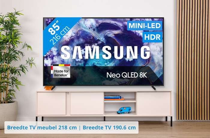 Samsung 85" Neo QLED QN900F 8K (2025) visual Coolblue 1