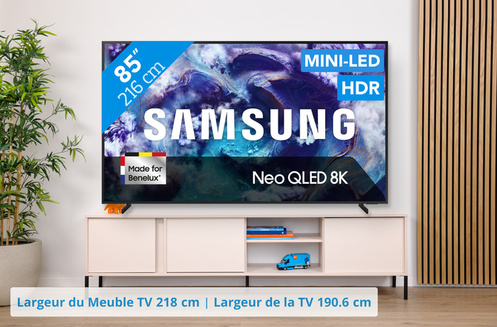 Samsung 85" Neo QLED QN900F 8K (2025) visuel Coolblue 1