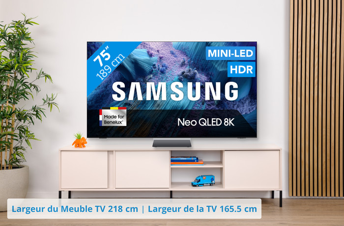 Samsung 75" Neo QLED QN990F 8K (2025) visuel Coolblue 1