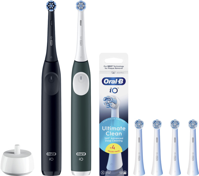 Oral-B iO 2 Duo Pack Zwart en Groen Value Pack Main Image