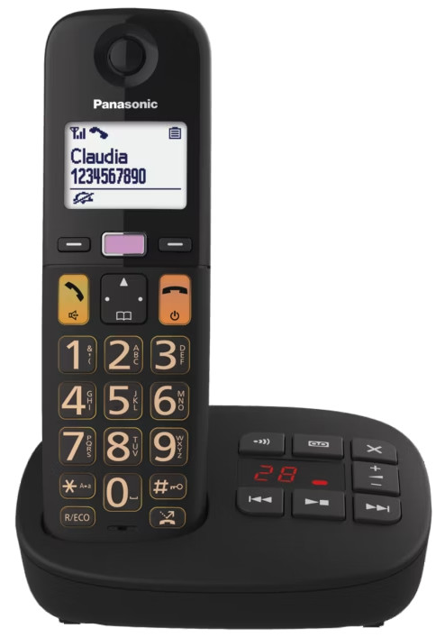 Panasonic KX-TGU132EXB Duo front