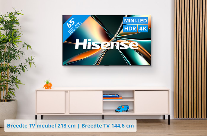 Hisense 65" ULED Mini-Led U7Q (2025) visual Coolblue 1