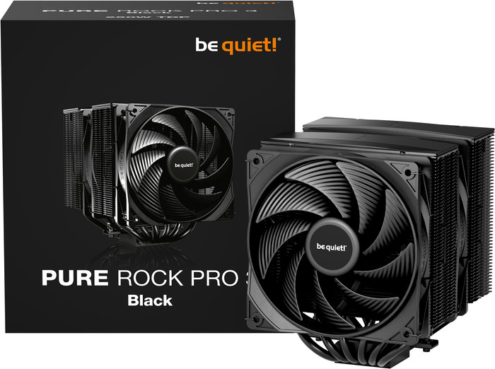 be quiet! Pure Rock Pro 3 Zwart verpakking