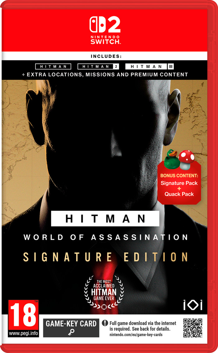 Hitman World of Assassination Signature Edition Nintendo Switch 2 Main Image