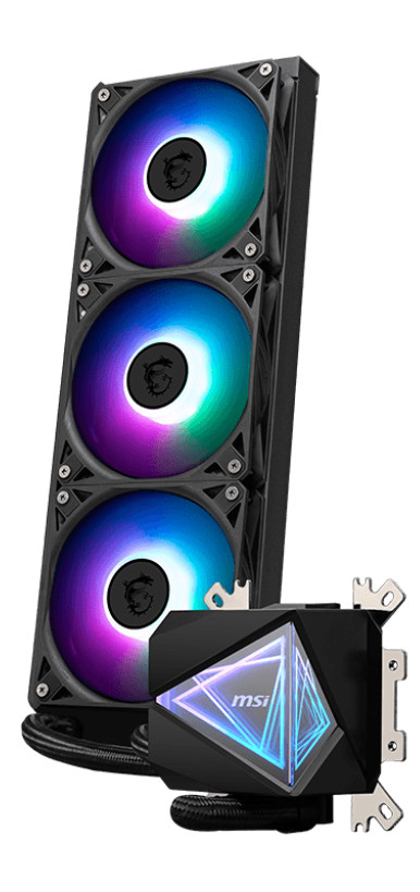 MSI MAG CORELIQUID I360 voorkant