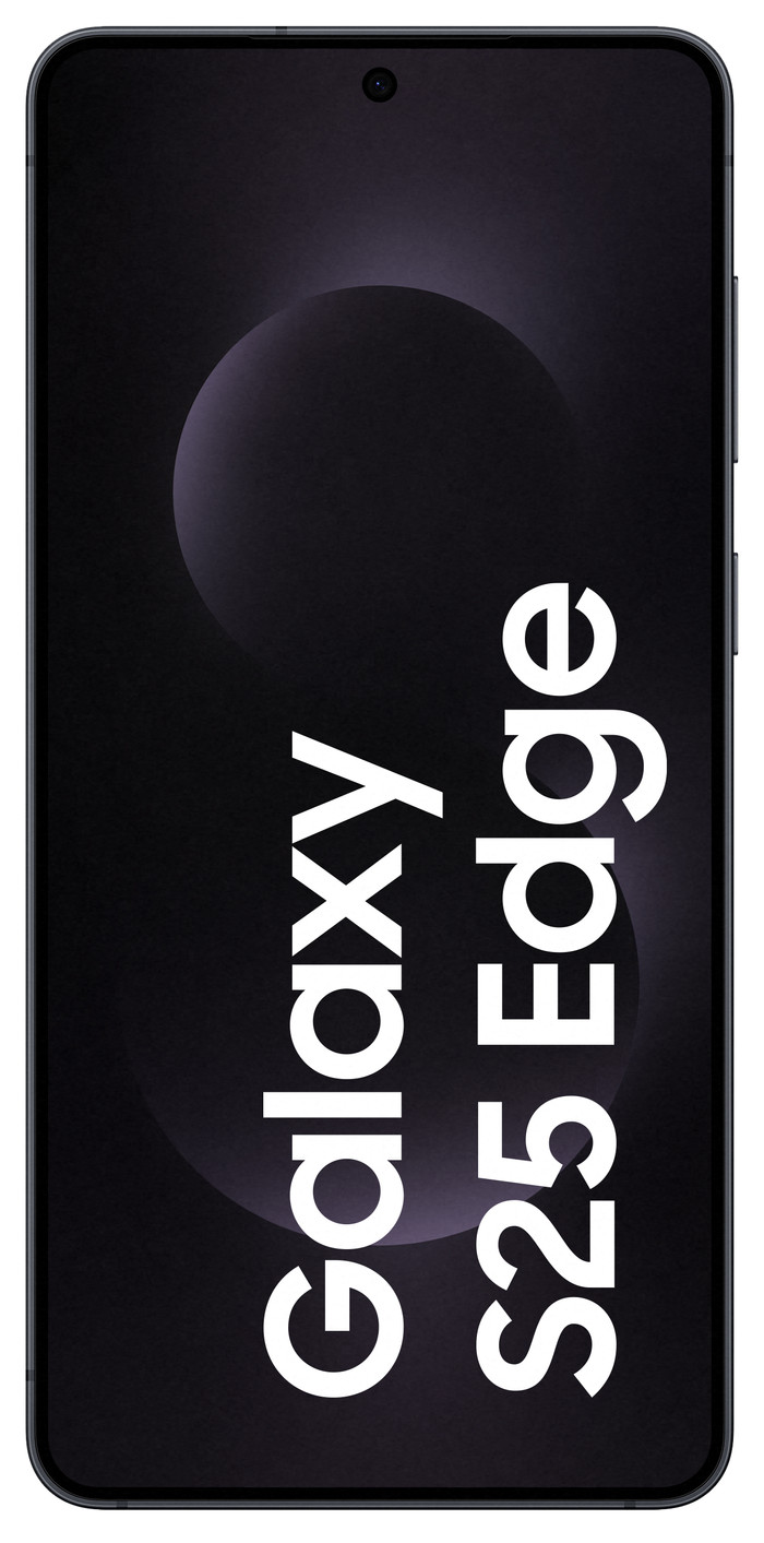 Samsung Galaxy S25 Edge 256GB Black 5G front