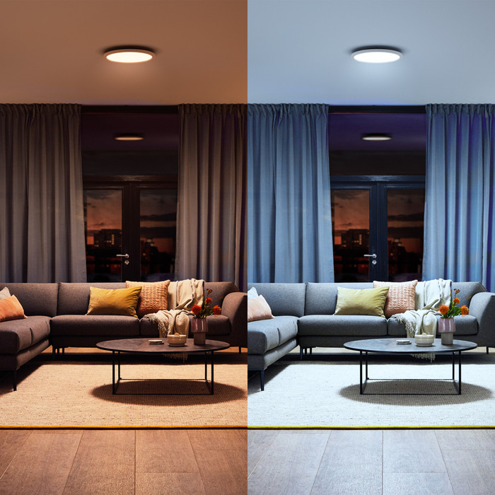 Philips Hue Aurelle White Ambiance - Blanc - Rond produit à l'usage