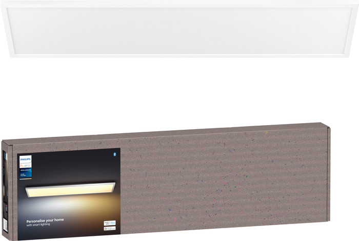 Philips Hue Aurelle White Ambiance - Blanc - Rectangulaire emballage