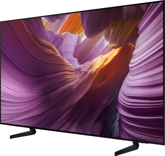 Samsung 55 inches OLED 4K S85F (2025) + Samsung HW-Q600F Black front