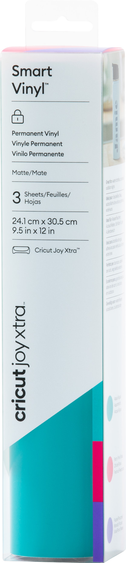 Cricut Smart Vinyl Permanent Joy Xtra 24,1 x 30,5 cm Roller Skate 3 vellen detail