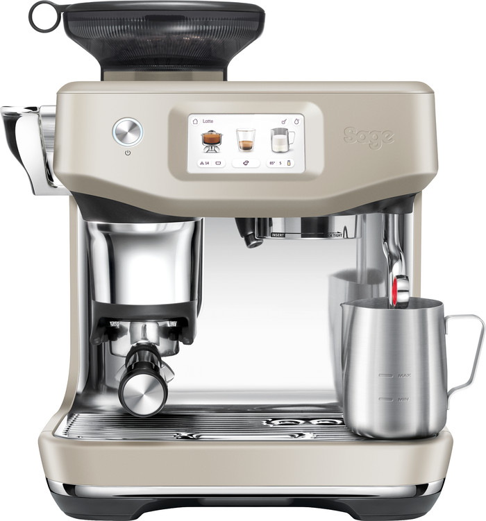 Sage Barista Touch Impress Cold Almond Nougat détail