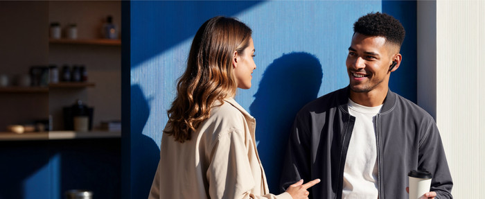 Soundcore Liberty 5 Zwart product in gebruik