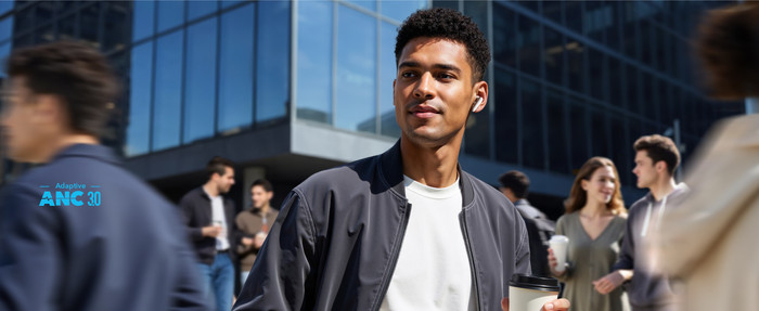 Soundcore Liberty 5 Blanc produit à l'usage