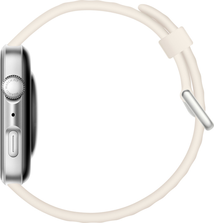Huawei Watch Fit 4 Argent/Blanc côté droit