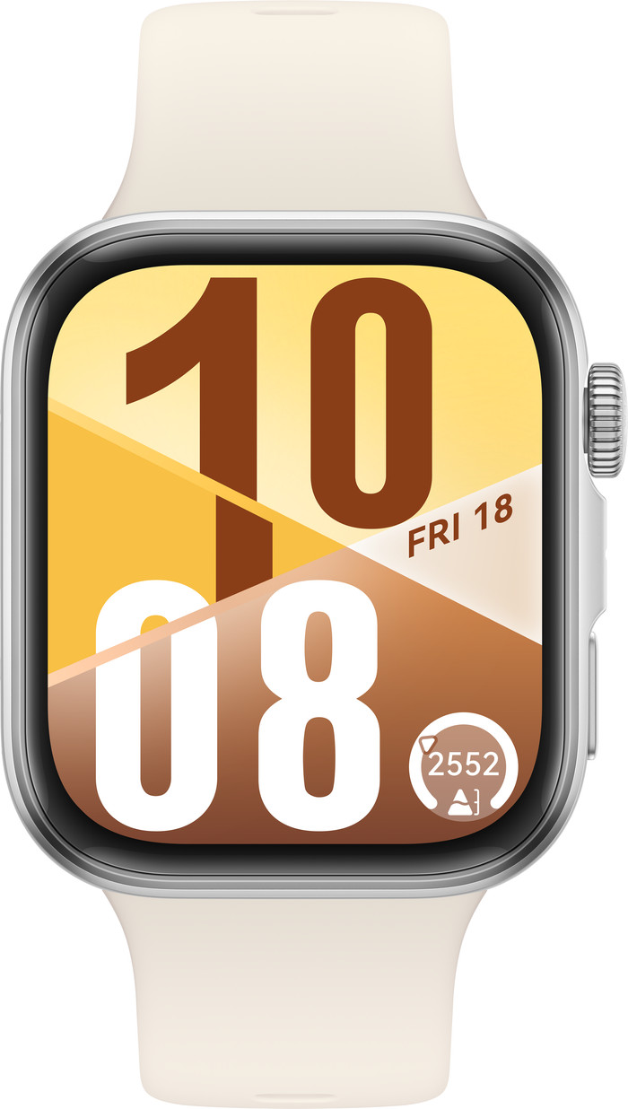 Huawei Watch Fit 4 Argent/Blanc avant