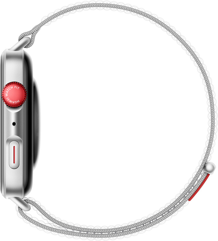 Huawei Watch Fit 4 Argent/Gris côté droit