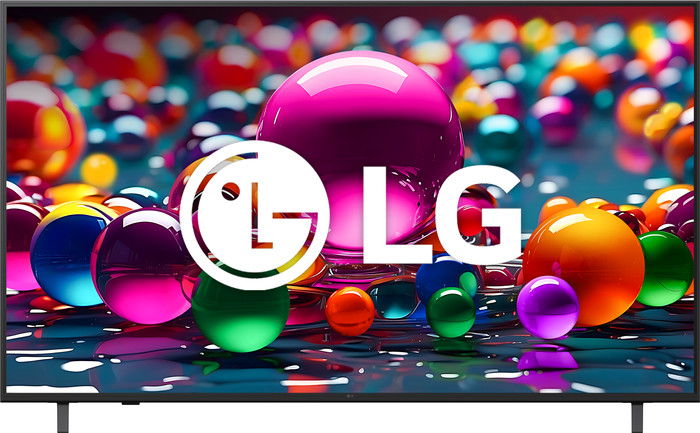 LG 86 inches Smart UA75 4K (2025) + LG DS60TR front