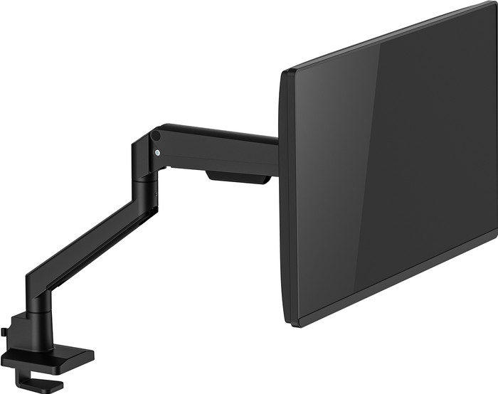 Neomounts NEXT Slim DS70-250BL1 Monitor Arm Gas Spring Black product in use
