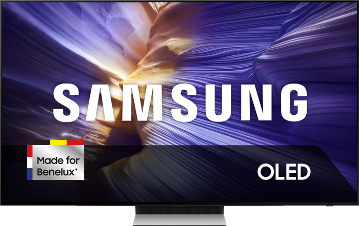 Samsung 55 inches OLED S90F 4K (2025) + Samsung HW-QS700F (2025) front