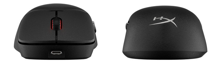 HyperX Pulsefire Saga Pro Wireless Gaming Mouse Black front