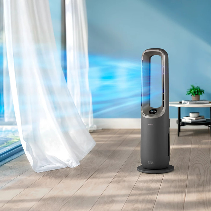 Philips Air Performer 9000 serie 4-in-1 AMF970/10 product in gebruik