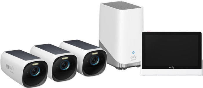 eufyCam 3 3-Pack + Smart Display E10 Main Image