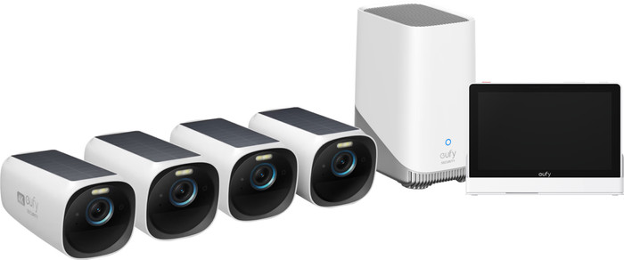 eufyCam 3 4-Pack + Smart Display E10 Main Image