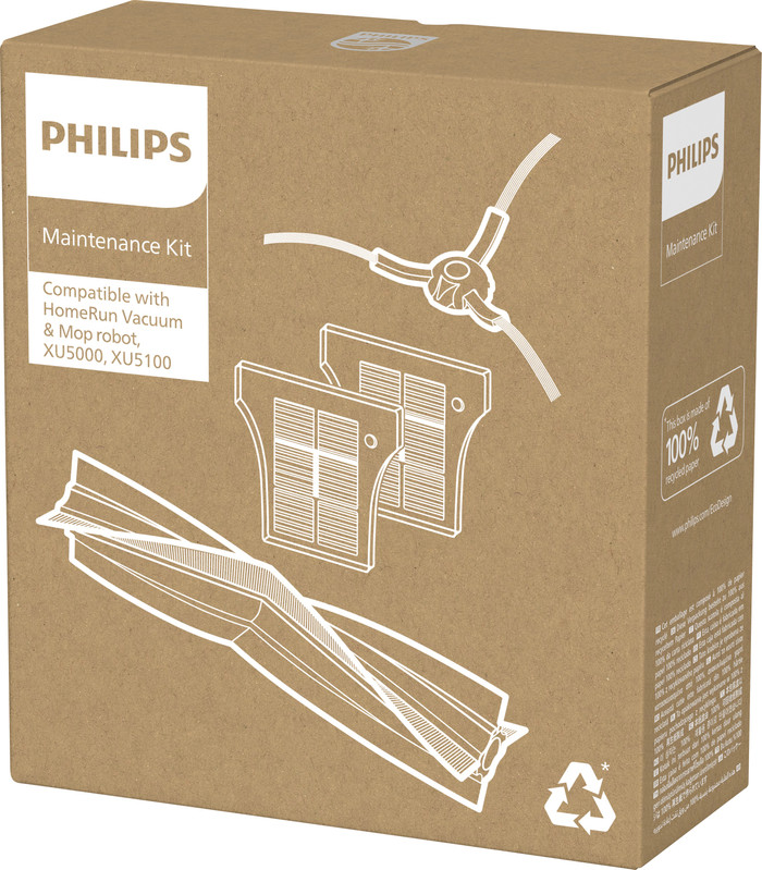 Philips HomeRun 5000 Series Onderhoudspakket XV1453/10 verpakking