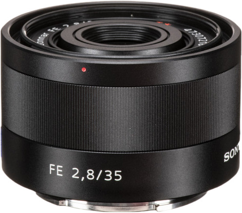 Sony SEL FE 35 mm f/2.8 avant