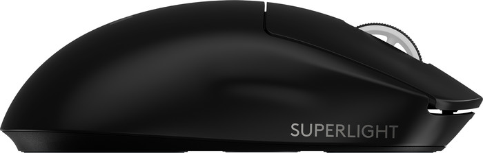 Logitech G PRO X Superlight 2 SE Draadloze Gaming Muis Zwart rechterkant