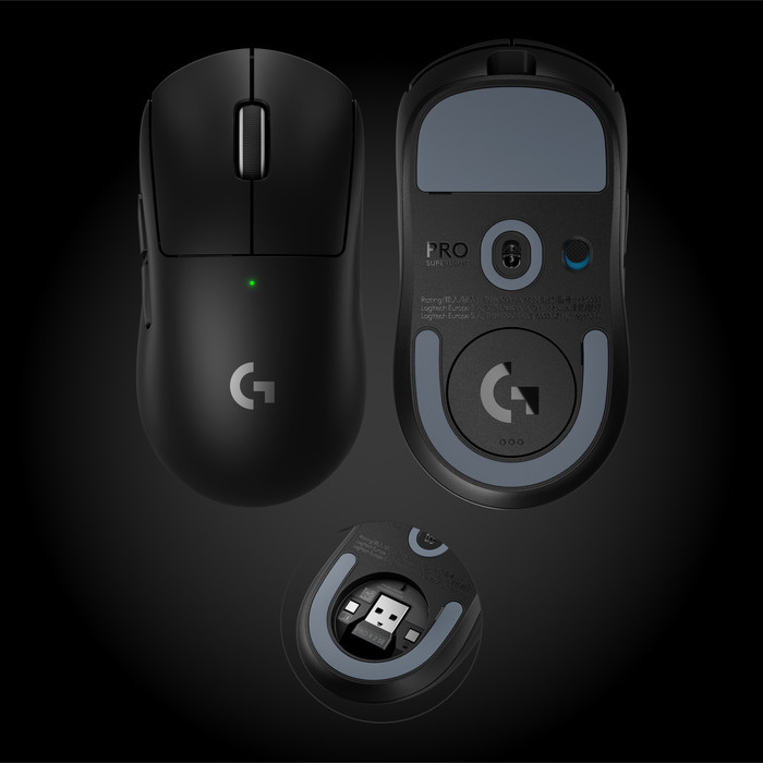 Logitech G PRO X Superlight 2 SE Draadloze Gaming Muis Zwart visual leverancier