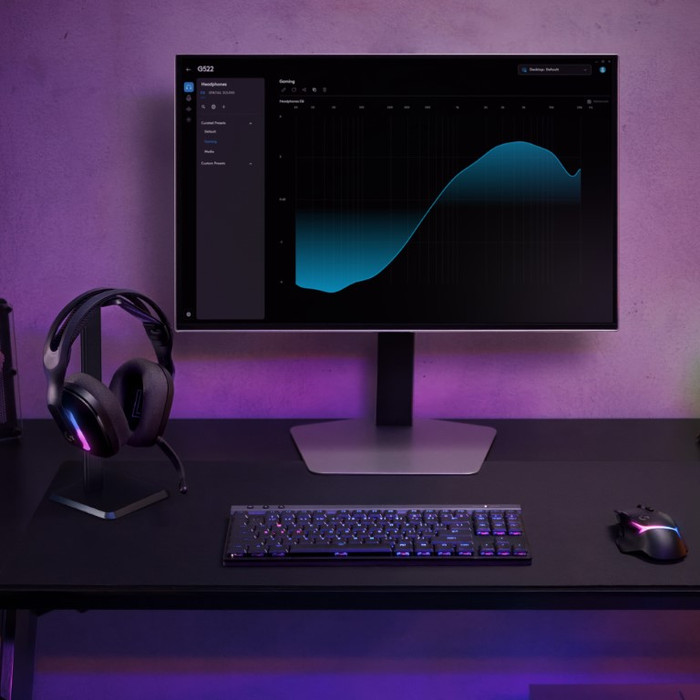 Logitech G522 Lightspeed Casque Gamer Sans Fil Noir visuel fournisseur