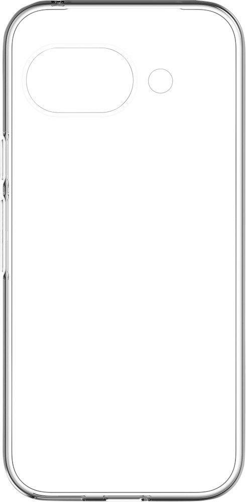 Just in Case Soft Design Google Pixel 9a Back Cover Transparent front