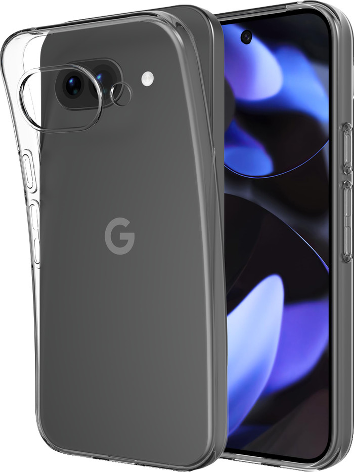 Just in Case Soft Design Google Pixel 9a Back Cover Transparent right side