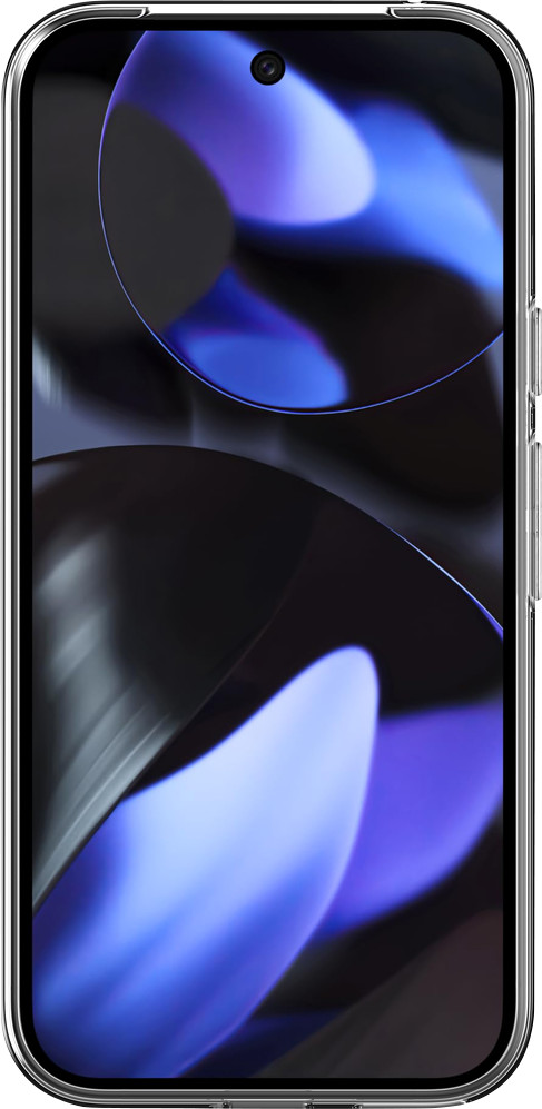 Just in Case Soft Design Google Pixel 9a Back Cover Transparent front