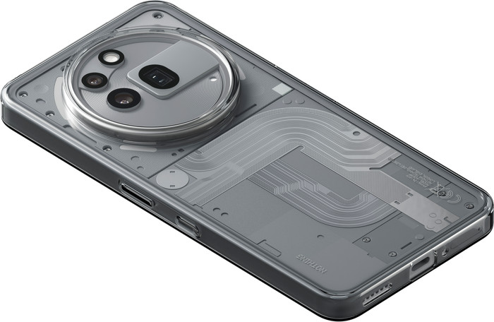 Nothing Phone (3a) Pro Back Cover Transparent avant