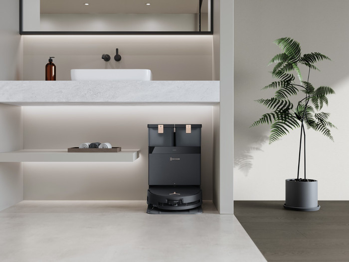 Ecovacs Deebot X8 Pro Omni product in gebruik