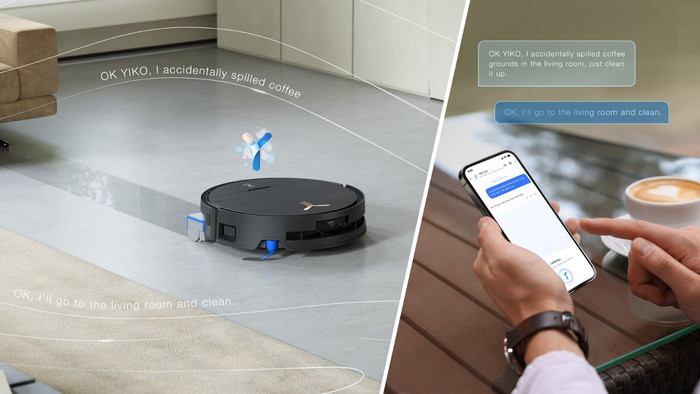 ECOVACS DEEBOT X9 Pro Omni product in use