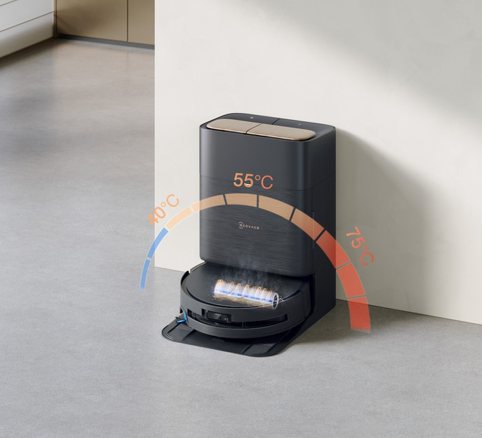 ECOVACS DEEBOT X9 Pro Omni product in use