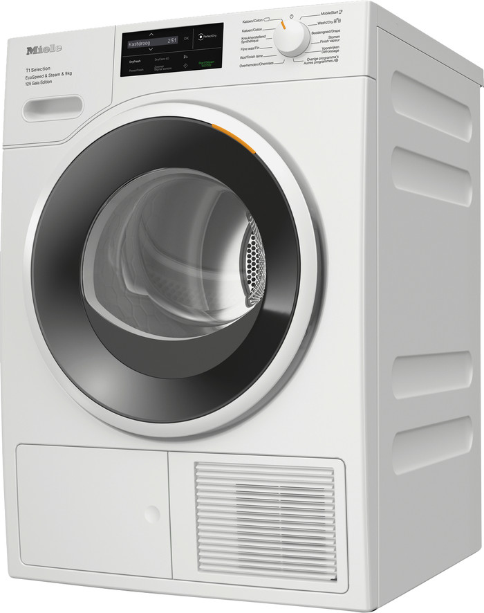 Miele WSJ 883 WCS + Miele TSL 683 WP B côté droit