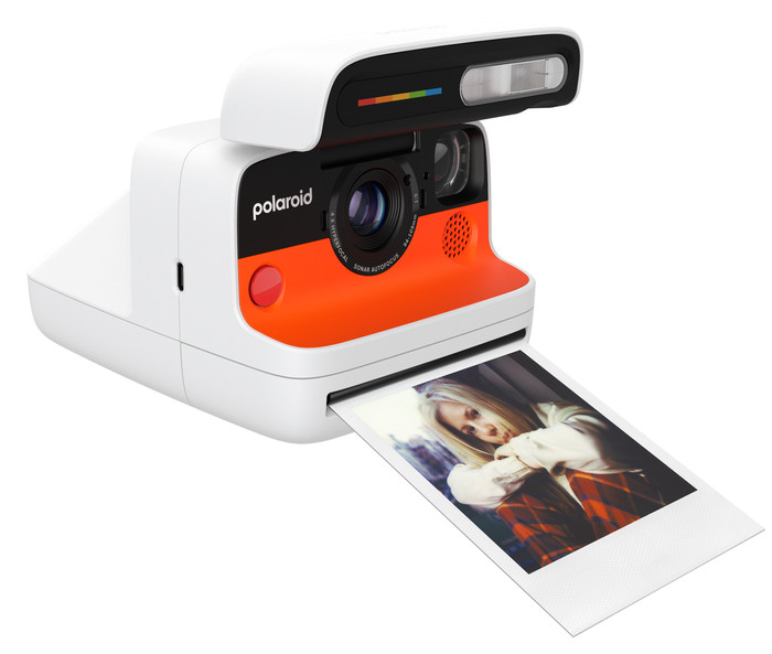 Polaroid Flip White left side