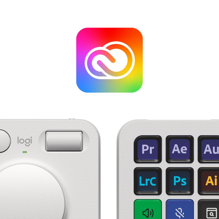 Logitech MX Creative Console White visual supplier