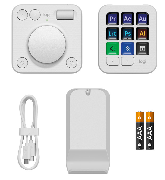 Logitech MX Creative Console White accessory