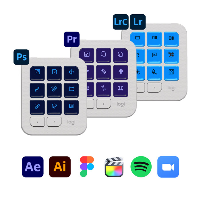 Logitech MX Creative Console White visual supplier