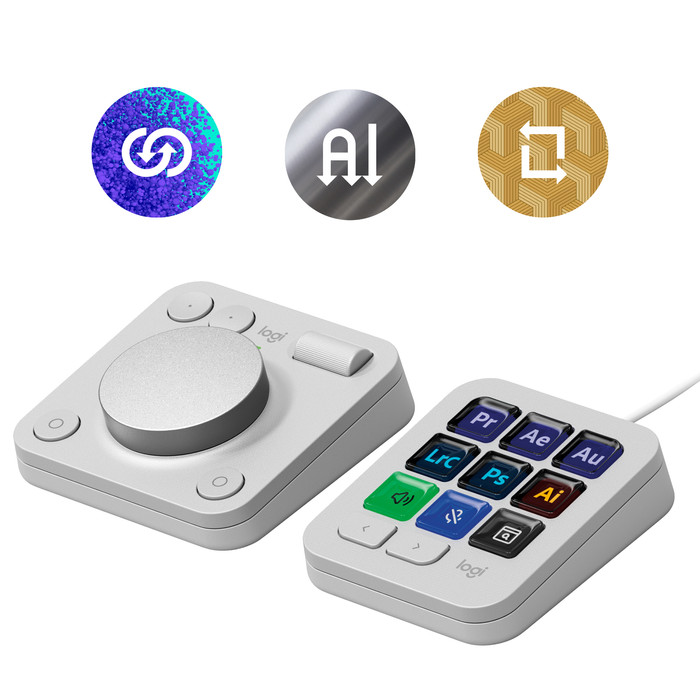 Logitech MX Creative Console White | Coolblue | Keyboards