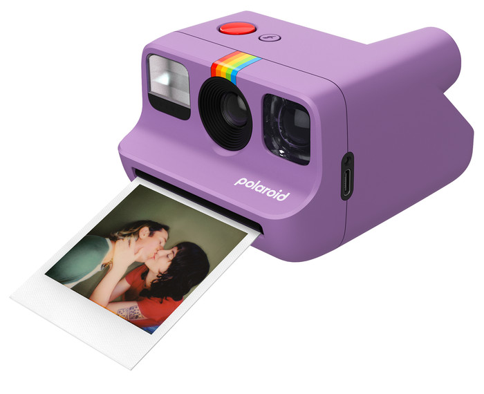 Polaroid Go 2 Paars + Color Film (16 stuks) rechterkant
