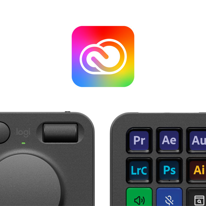 Logitech MX Creative Console Black visual supplier